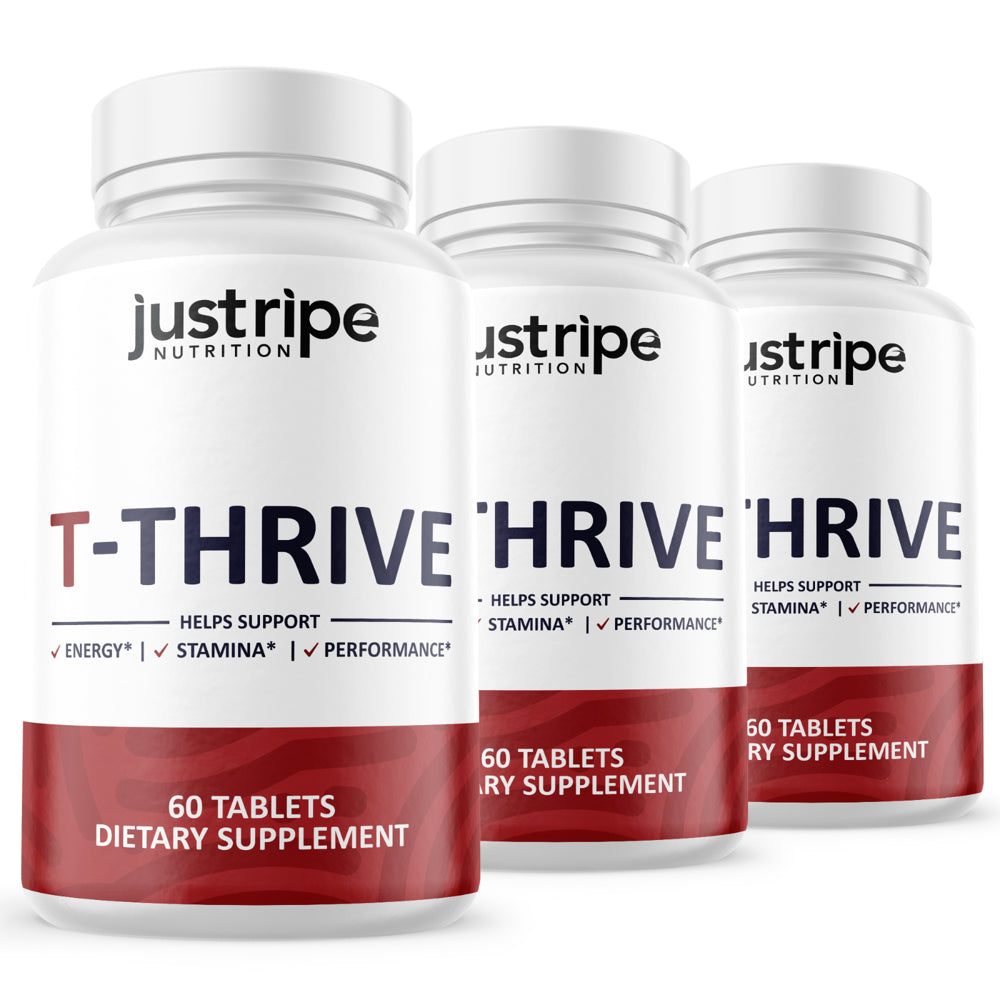 3 Pack T-Thrive Mens Health Supplement - 60 Capsules