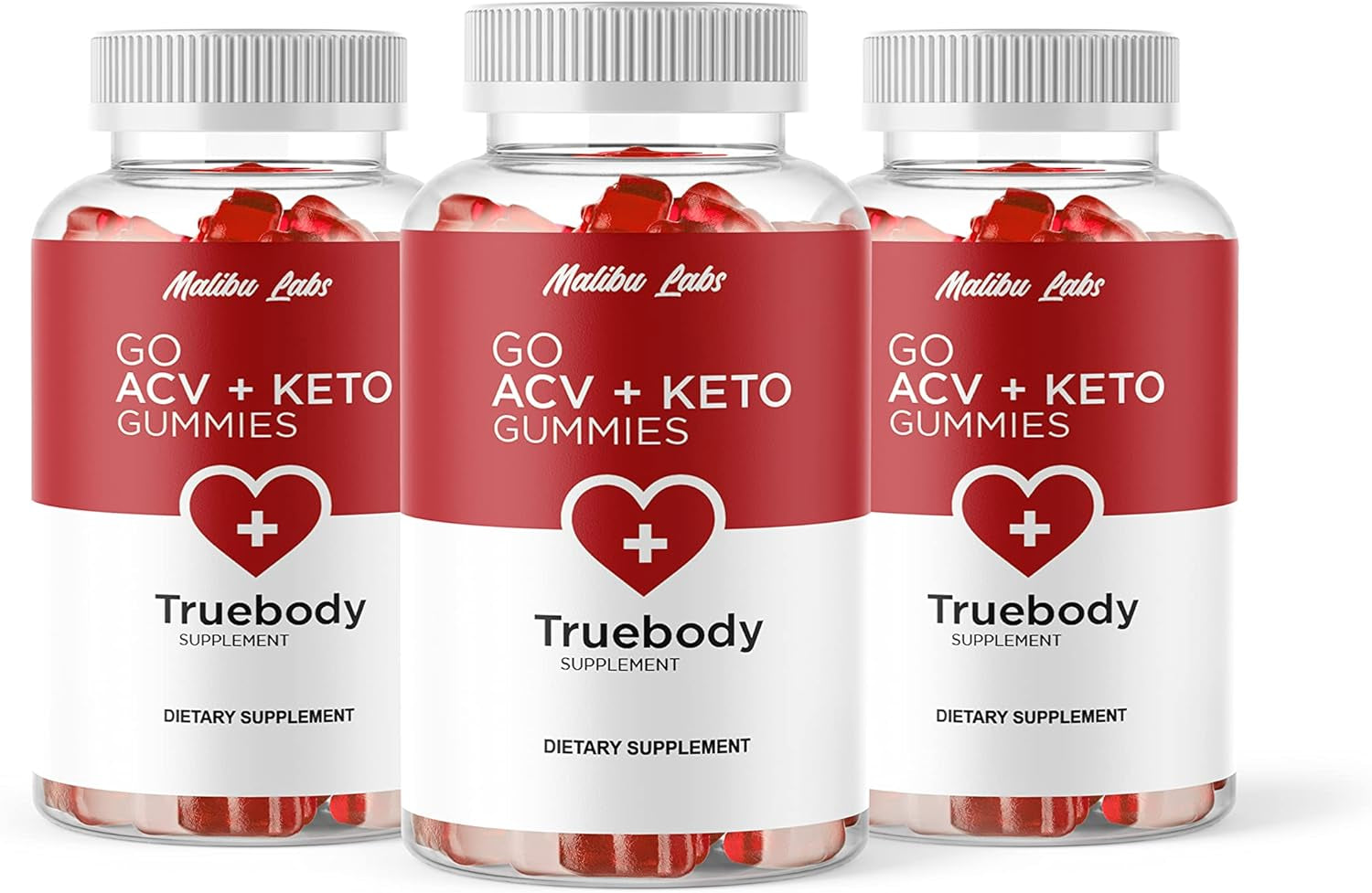 Truebody Go ACV Apple Cider Vinegar + Keto Gummies, True Body Ketosis, New Strong Time Released Formula, 1500Mg Once a Day, Ketogenic Support Supplement, Ketos Shark Gummy (3 Pack) 90 Day Supply Tank