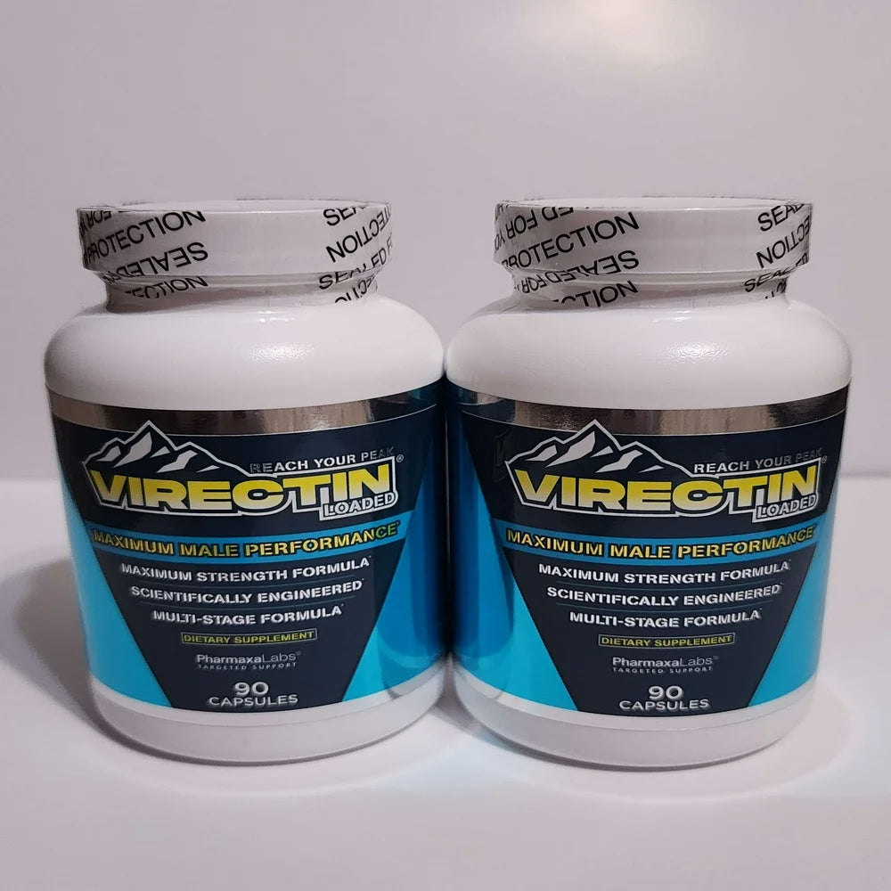 Virectin Loaded - 2 Bottles; 90 Ct Each