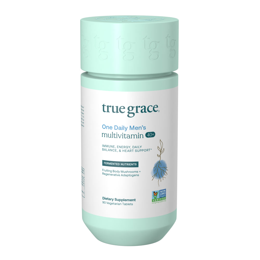 True Grace One Daily Men'S 40+ Multivitamin 90 Ct Bottle