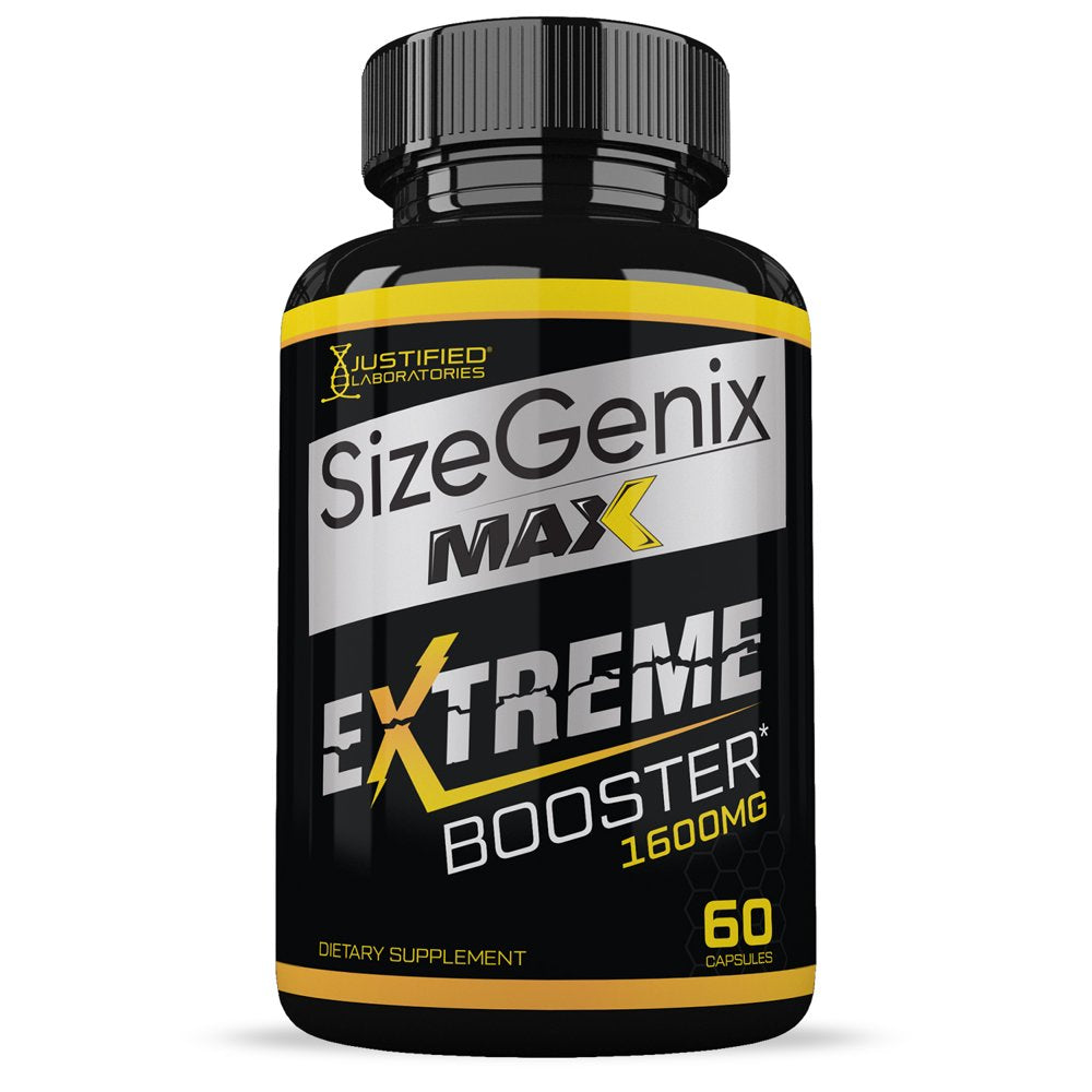 (2 Pack) Sizegenix Max Men’S Health Supplement 1600Mg 120 Capsules