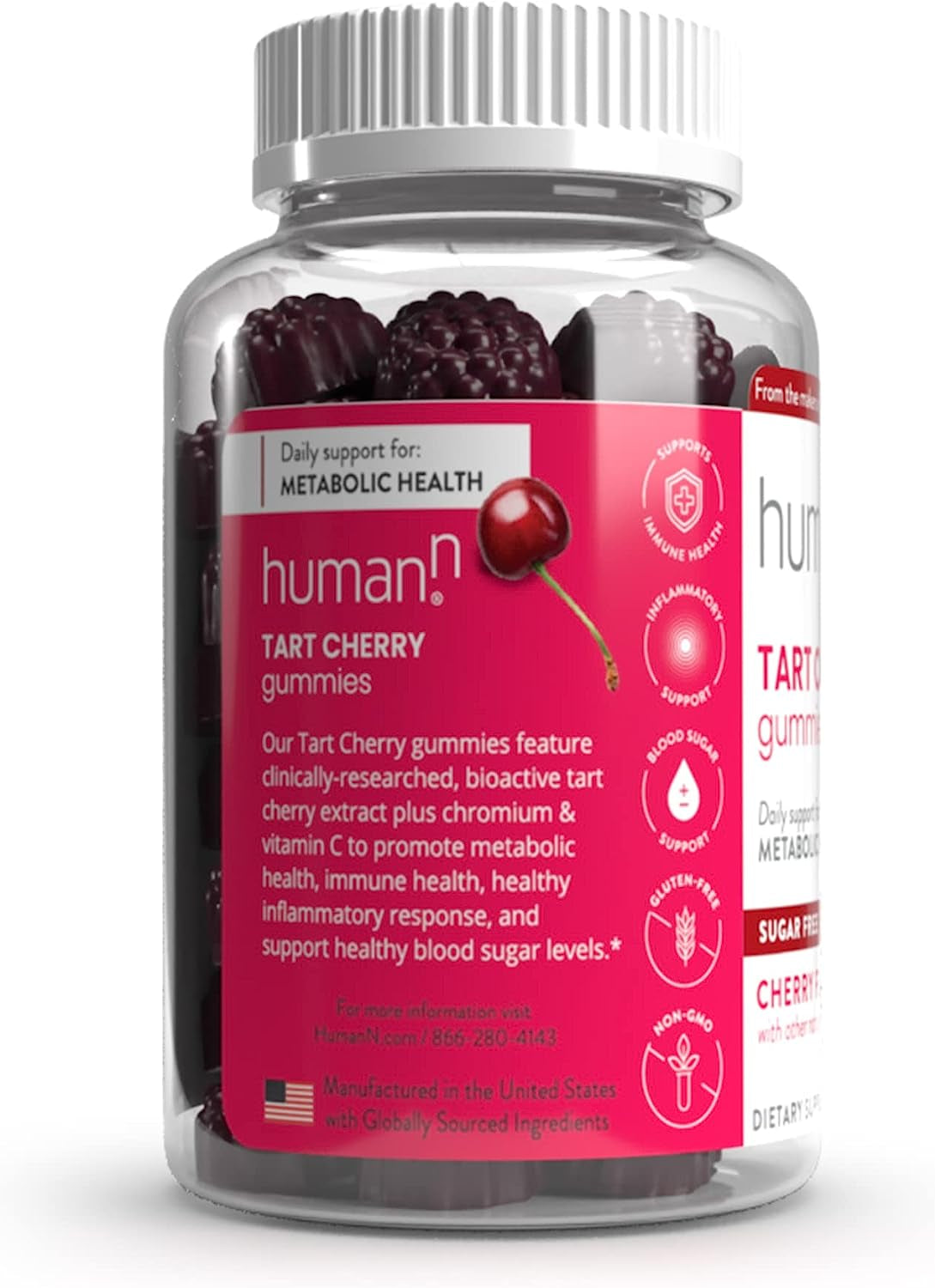 Humann Tart Cherry Gummies & Superbeets Energy Gummies