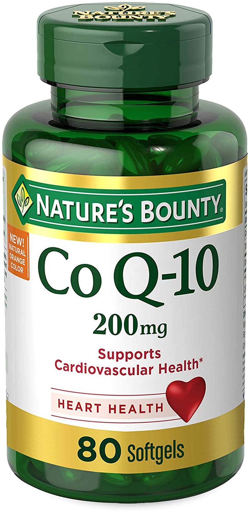 Nature'S Bounty Co Q-12 200Mg Supports Cardiovascular Health, 80 Ct, 3 Pack