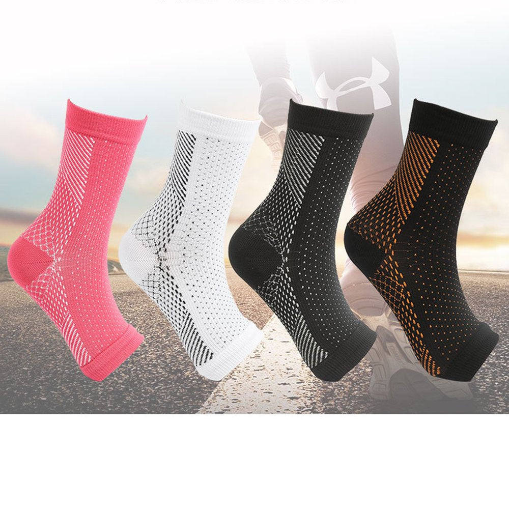 3 Pairs Neuropathy Socks for Men Women, Soothe Compression Socks for Plantar Fasciitis Swelling Relief