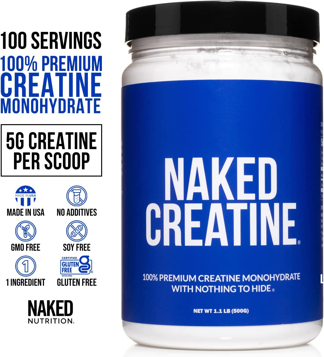 Workout Recovery Bundle: Fruit Punch Naked Energy and Naked Creatine