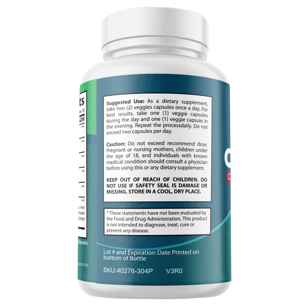 Colon Clean Pro Natural Digestive Support Supplement for Gut Health 60Ct