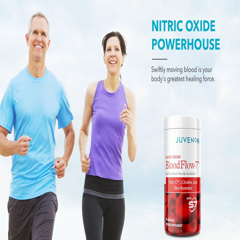 Juvenon Bloodflow-7 Nitric Oxide Supplement with Nitrosigine