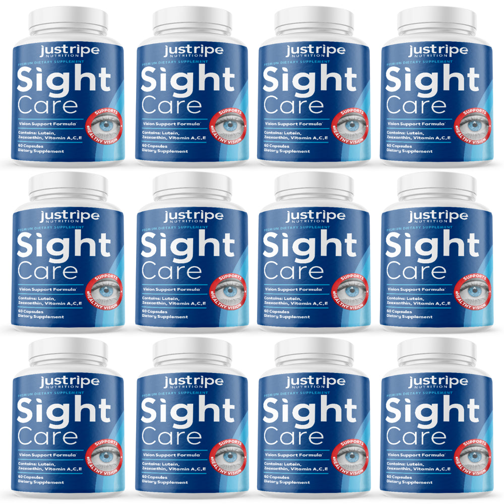 12 Pack Sight Care Vision Supplement Pills,Supports Healthy Vision & Eyes