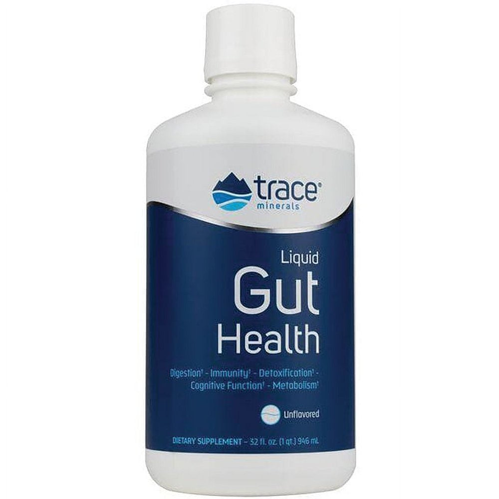 Trace Minerals Liquid Gut Health - Unflavored 32 Oz Liq