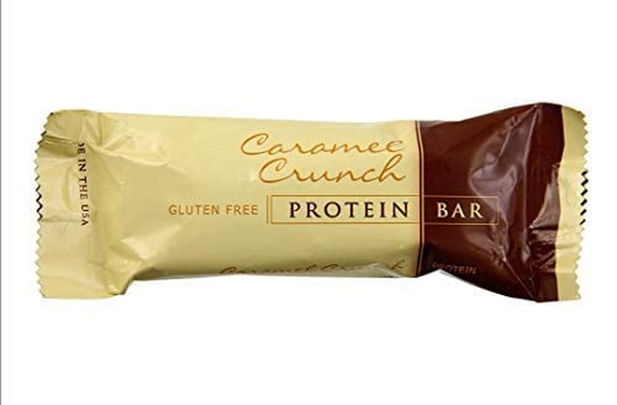 PROTEINSNAX Healthywise Protein Diet Bars, Gluten Free, Low Cholesterol, Low Sodium, Low Sugar, 7 Servings per Box| (Caramel Crunch)