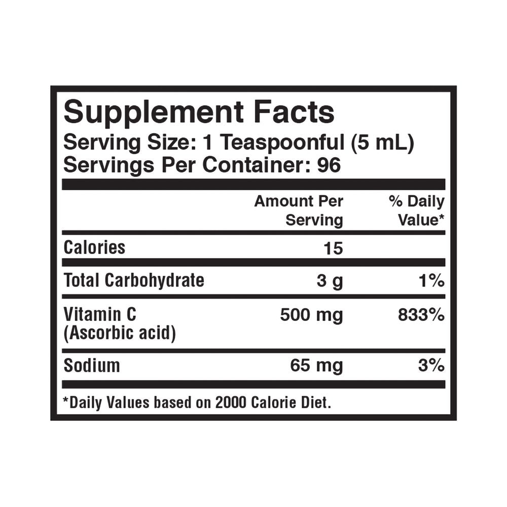 Geri-Care Vitamin C Liquid 500 Mg Q842-16-GCP 1 Count