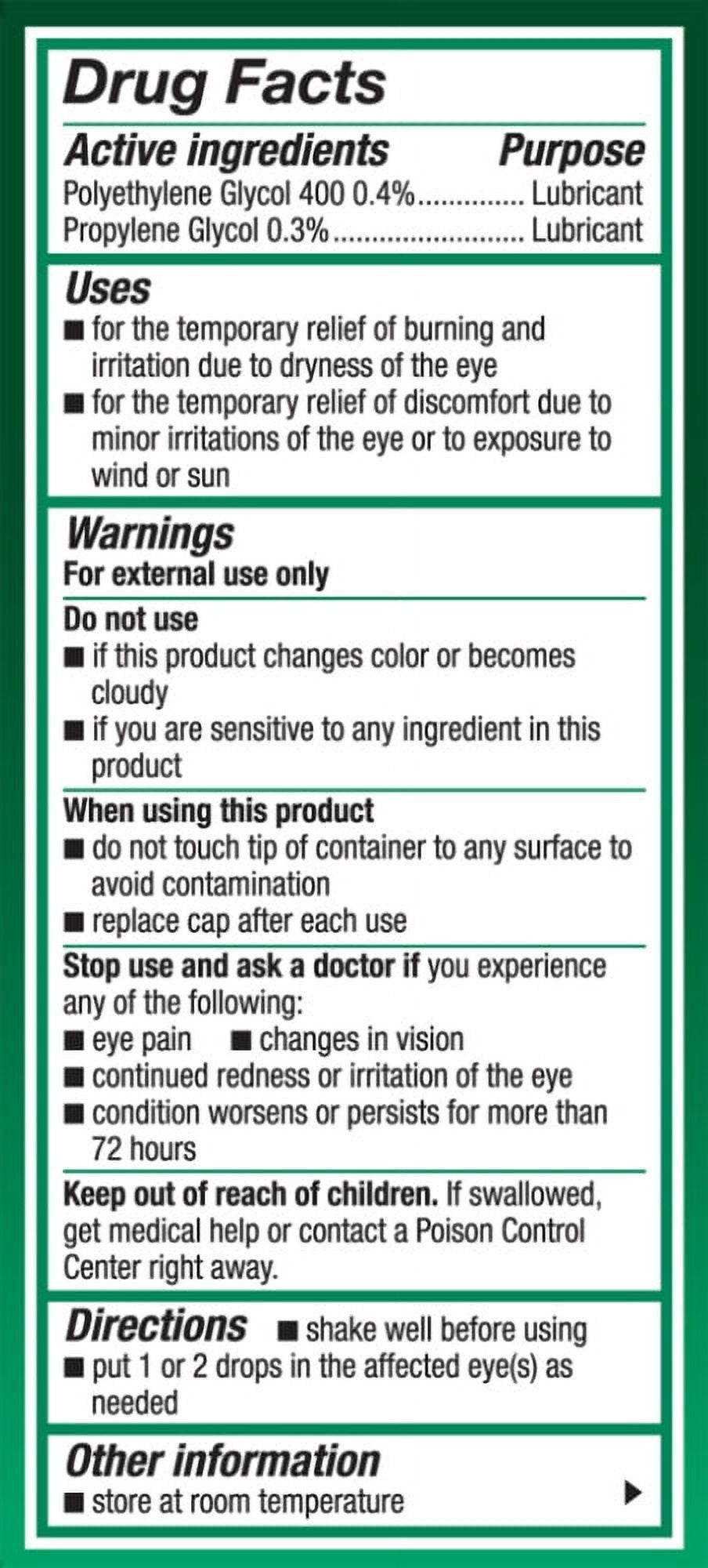 Systane Ultra Dry Eye Care Symptom Relief Eye Drops, 10 Ml