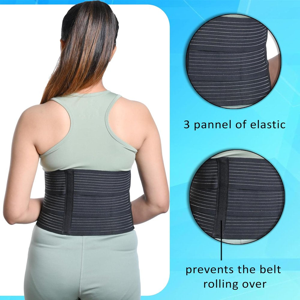 Wonder Care-Abdominal Binder Lower Waist Support Belt after C-Section Delivery for Women Slim Support Elastic Maternity Tummy Waist Belly Trimmer Fat Burner Post-Natal Operative Belt-S