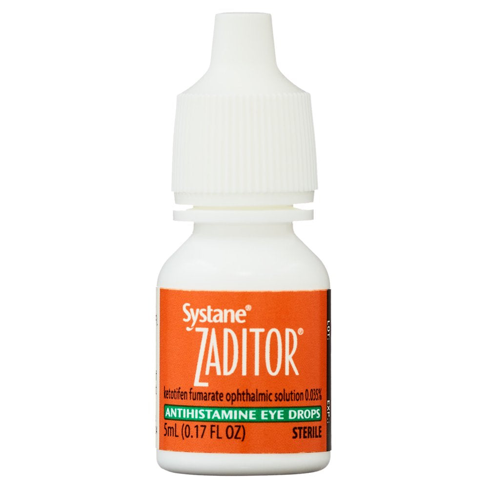 ZADITOR Antihistamine Eye Care Allergy Eye Drops, 5 Ml