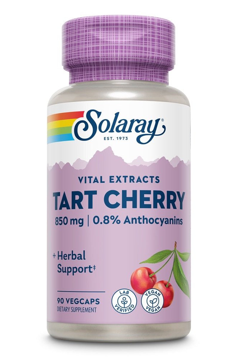 Solaray Tart Cherry Fruit Extract -- 425 Mg - 90 Vegcaps