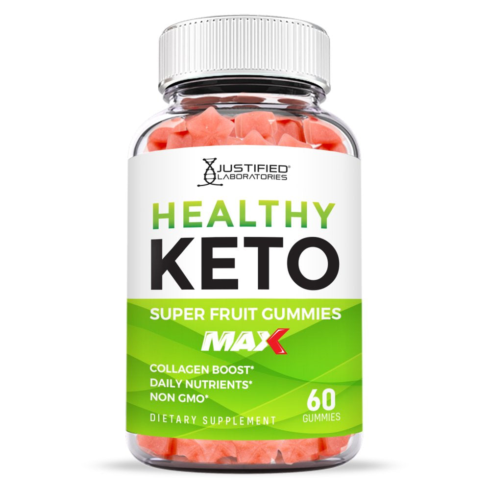 (2 Pack) Healthy Keto Max Gummies Dietary Supplement 120 Gummys