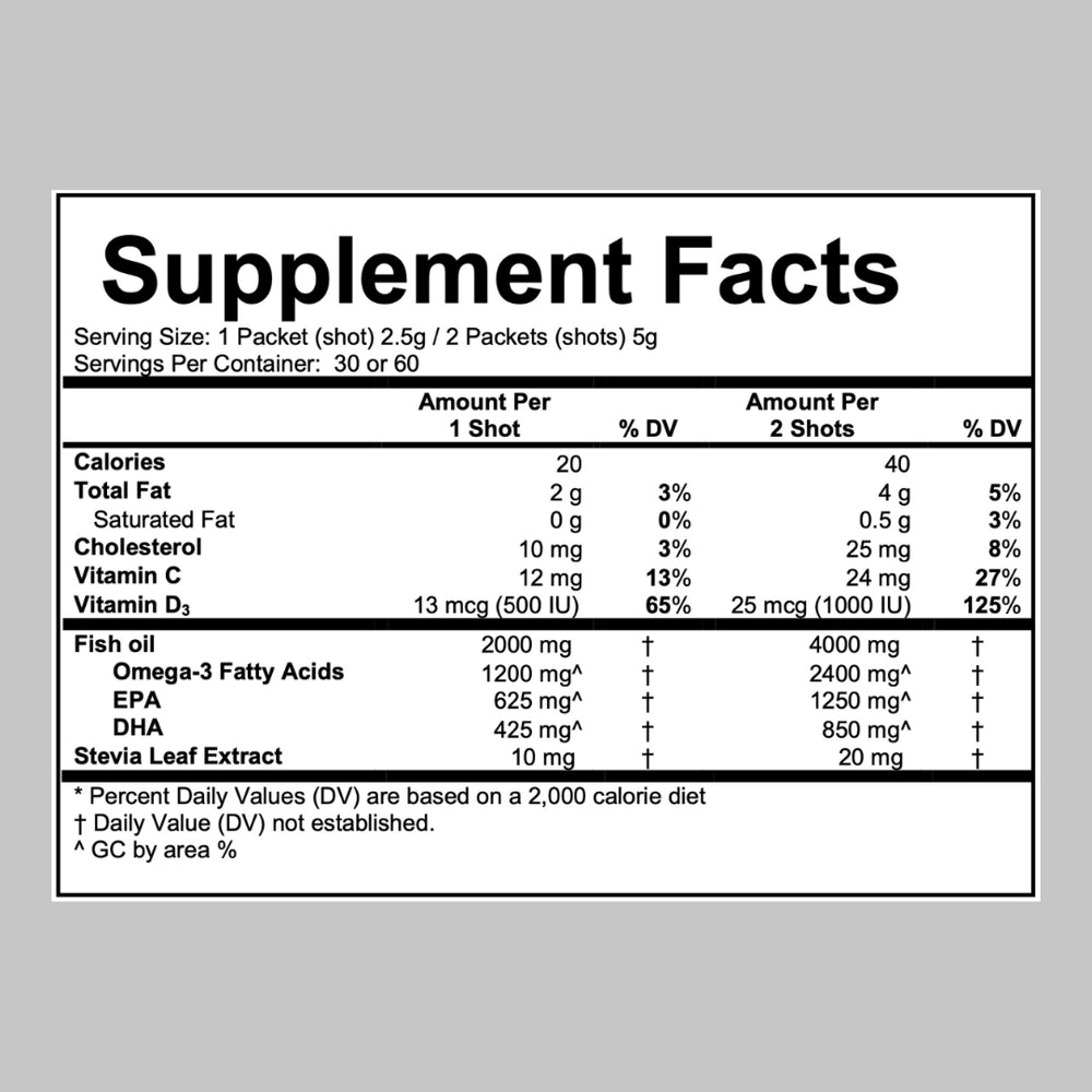 MAX Citrus High Omega3 Squeeze 30Ct