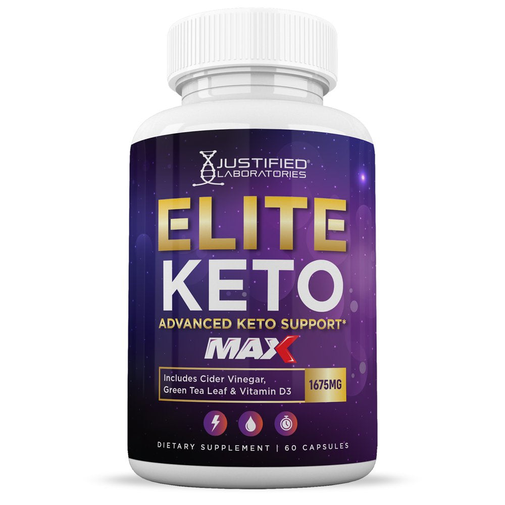 (10 Pack) Elite Keto ACV MAX Pills 1675Mg Dietary Supplement 10 Capsules