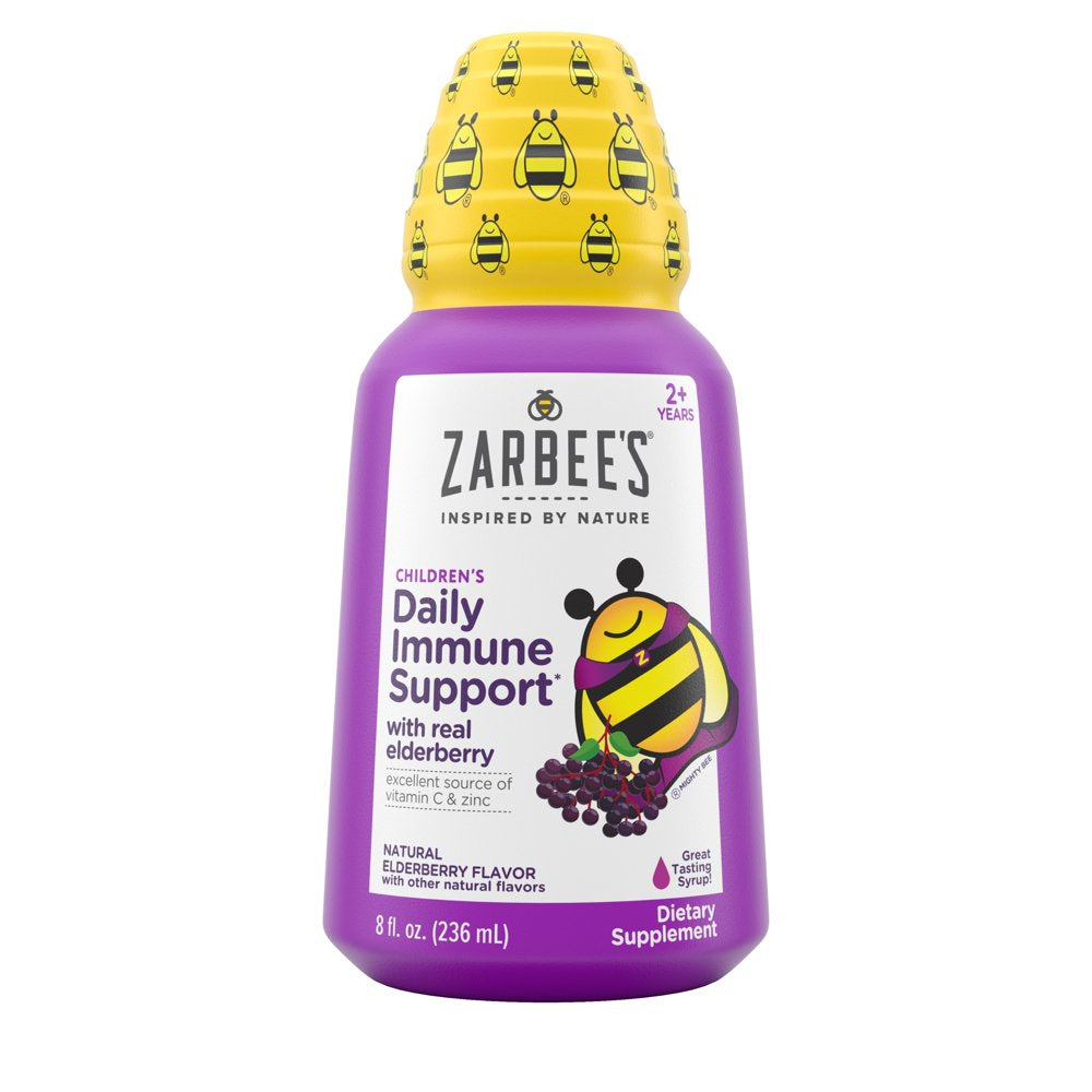 Zarbee'S Naturals Children'S Elderberry Syrup 8Oz