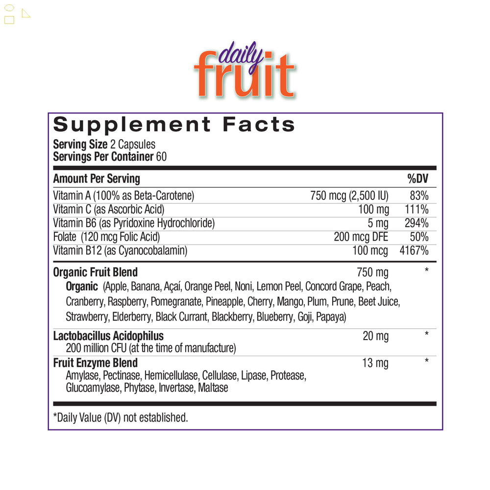 Natrol Juicefestiv Daily Fruit & Veggie, 240 Capsules