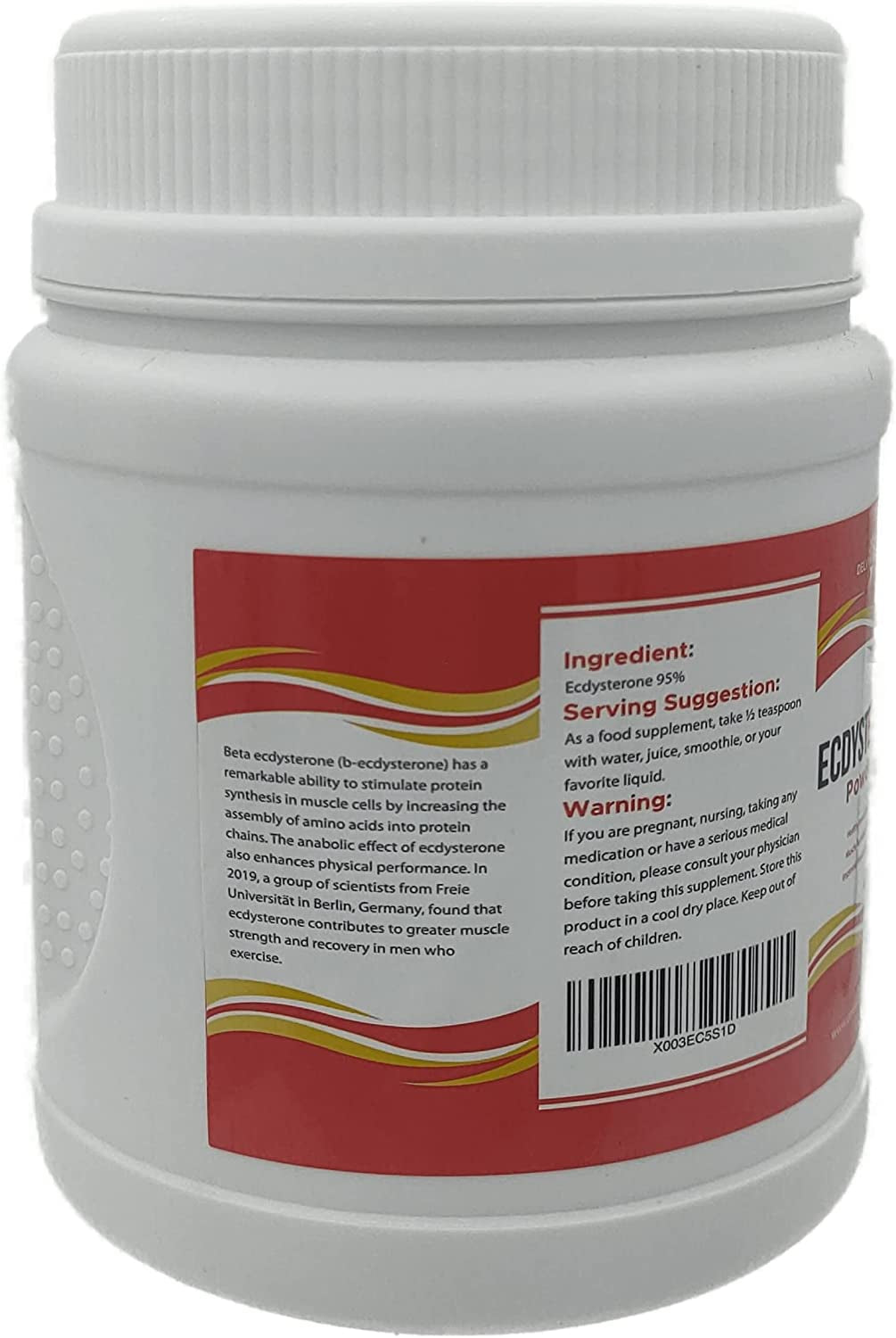 Delvix Garden Ecdysterone Powder 95%, 10 Oz: Beta Ecdysterone Supplement for Muscle Strength, Body Mass and Athletic Performance Ecdysterone Supplement for Men and Women