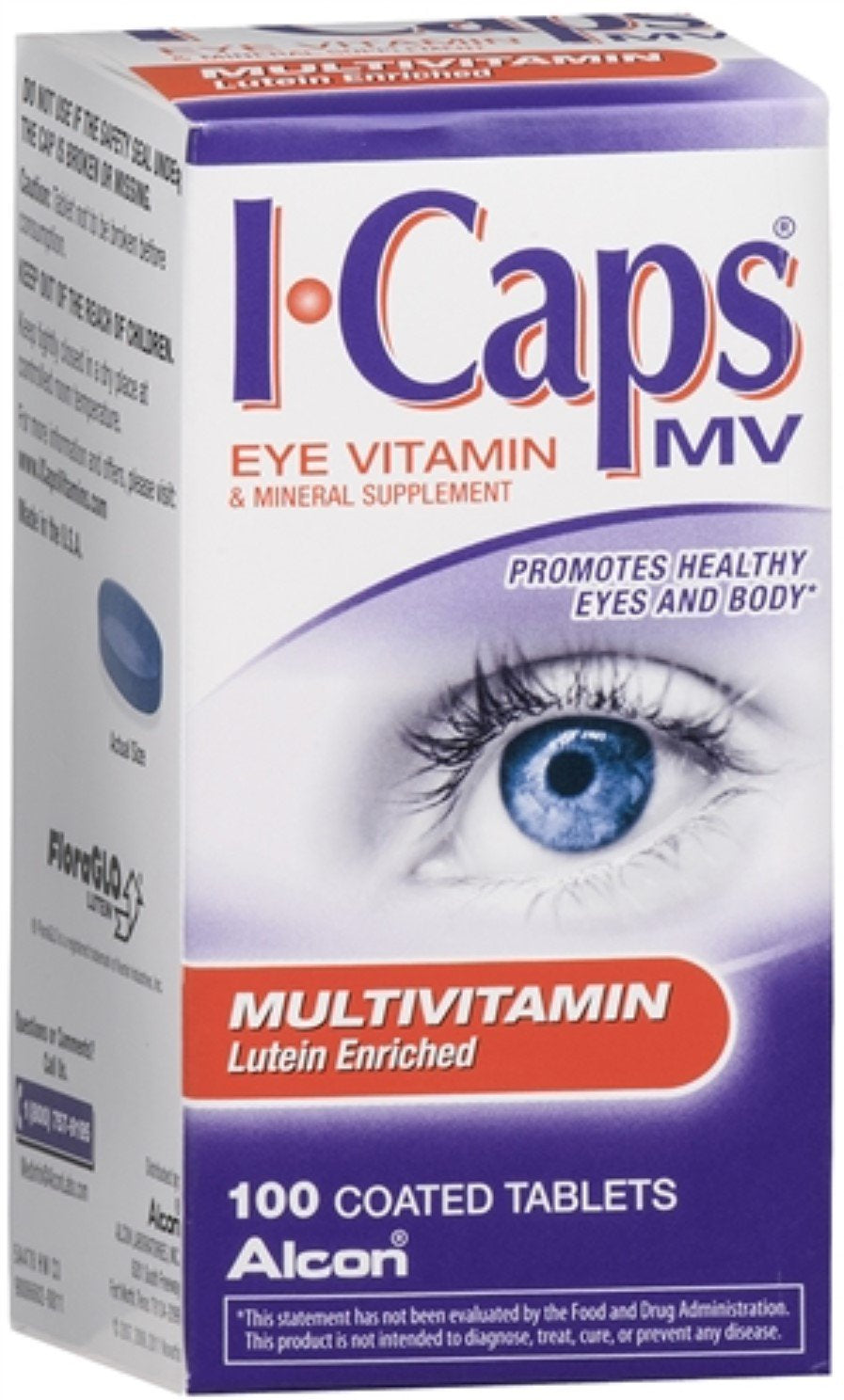 ICAPS MV Tablets 100 Ea (Pack of 4)