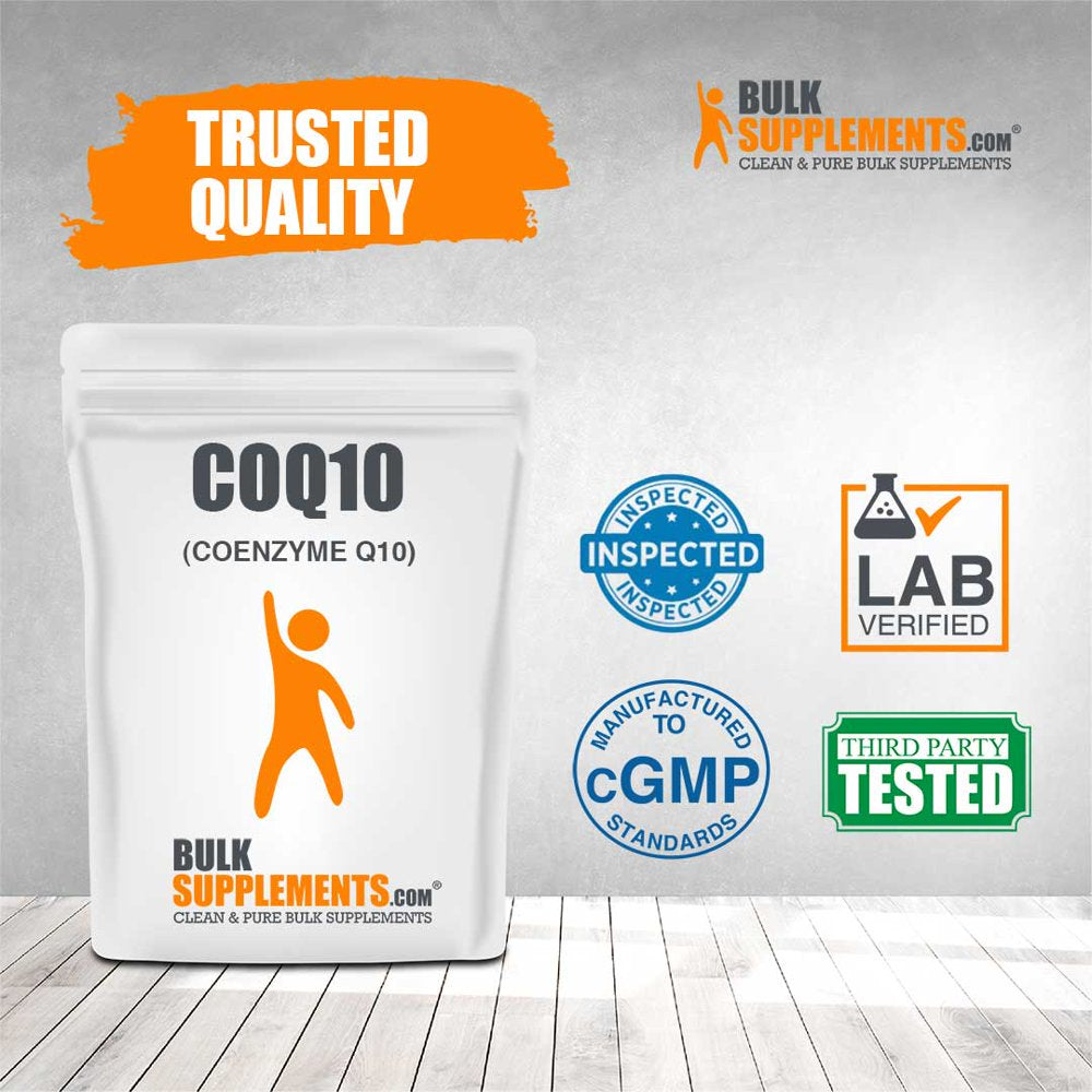 Bulksupplements.Com Coenzyme Q10 (COQ10) Powder - Antioxidant Powder - COQ10 Powder - Raw CO Q 10 (25 Grams - 0.88 Oz)