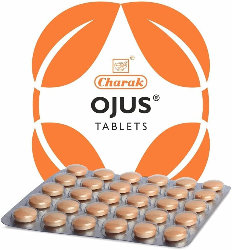 PUB Charak Pharma Ojus Tablet to Improve Digestion (Set of 3X30)