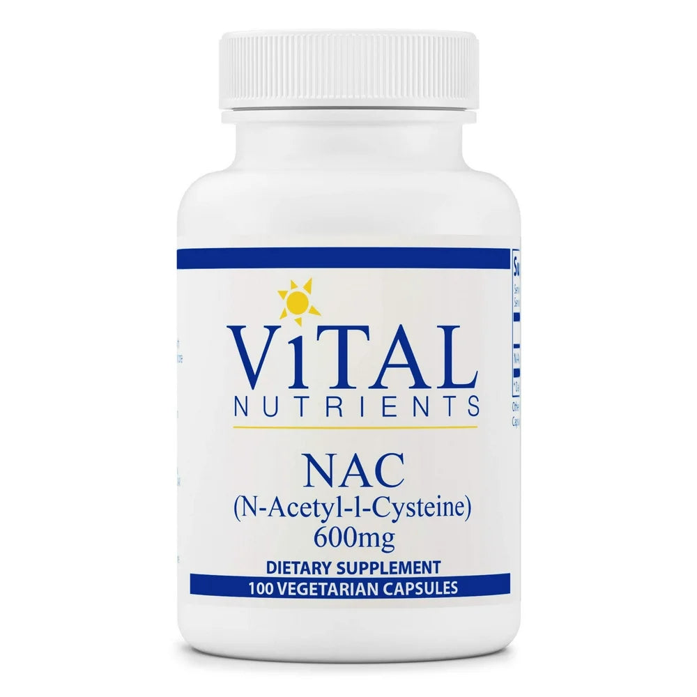 Vital Nutrients NAC 100 Vegetarian Capsules