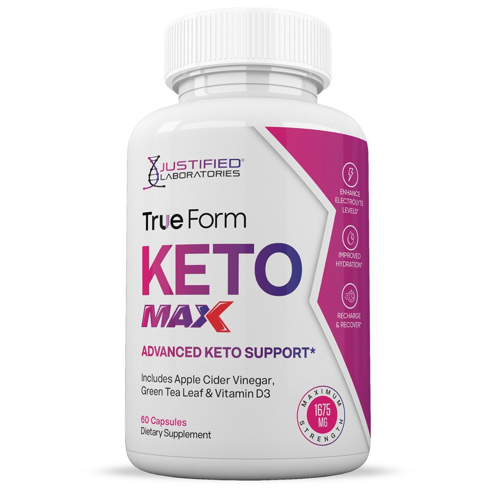 (10 Pack) True Form Keto ACV MAX Pills 1675Mg Alternative to Gummies Dietary Supplement 600 Capsules