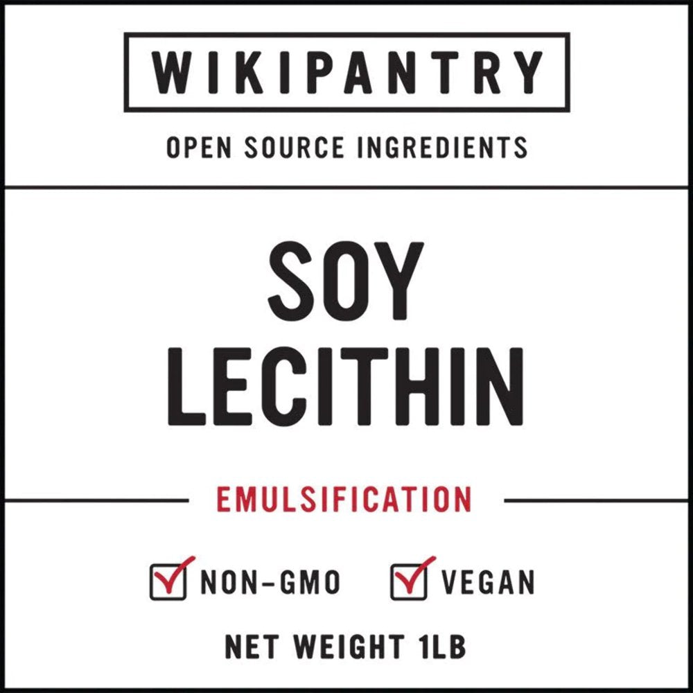 Wikipantry, Soy Lecithin (1Lb / 16Oz)