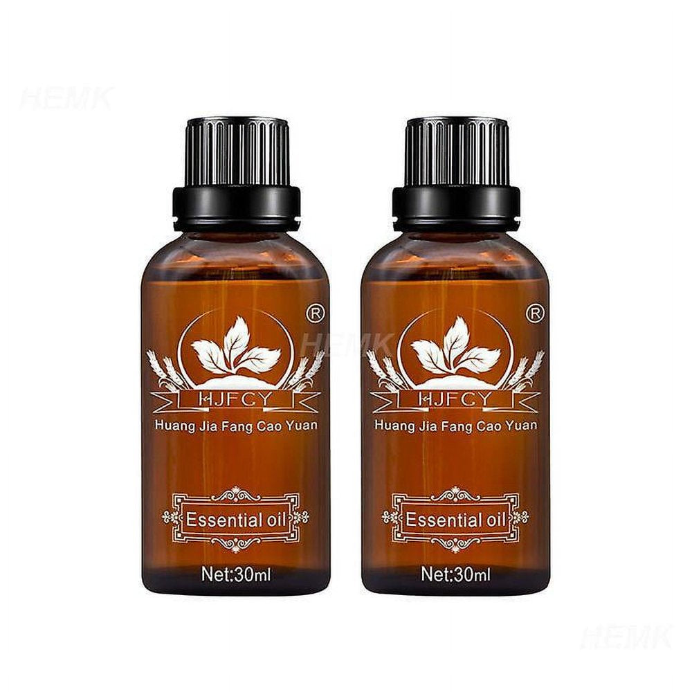 2Pcs Belly Drainage Ginger Oil Natural Therapy Drainage Body Massage Lymphatic Essential