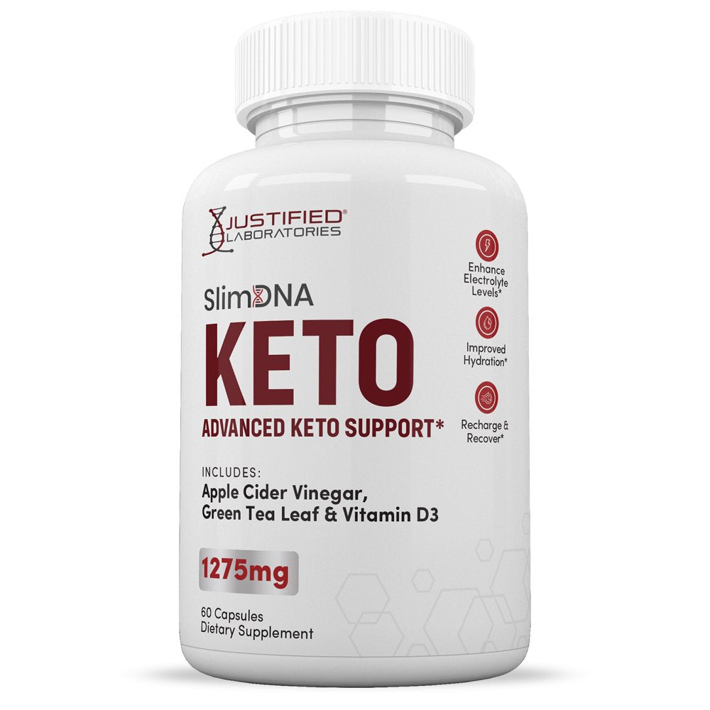 (5 Pack) Slim DNA Keto ACV Pills 1275Mg Alternative to Gummies Dietary Supplement 300 Capsules