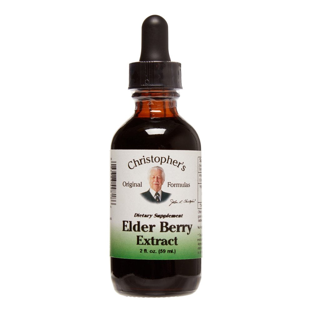 Dr. Christopher'S Original Formulas Elderberry Extract Drops, 2 Fl Oz