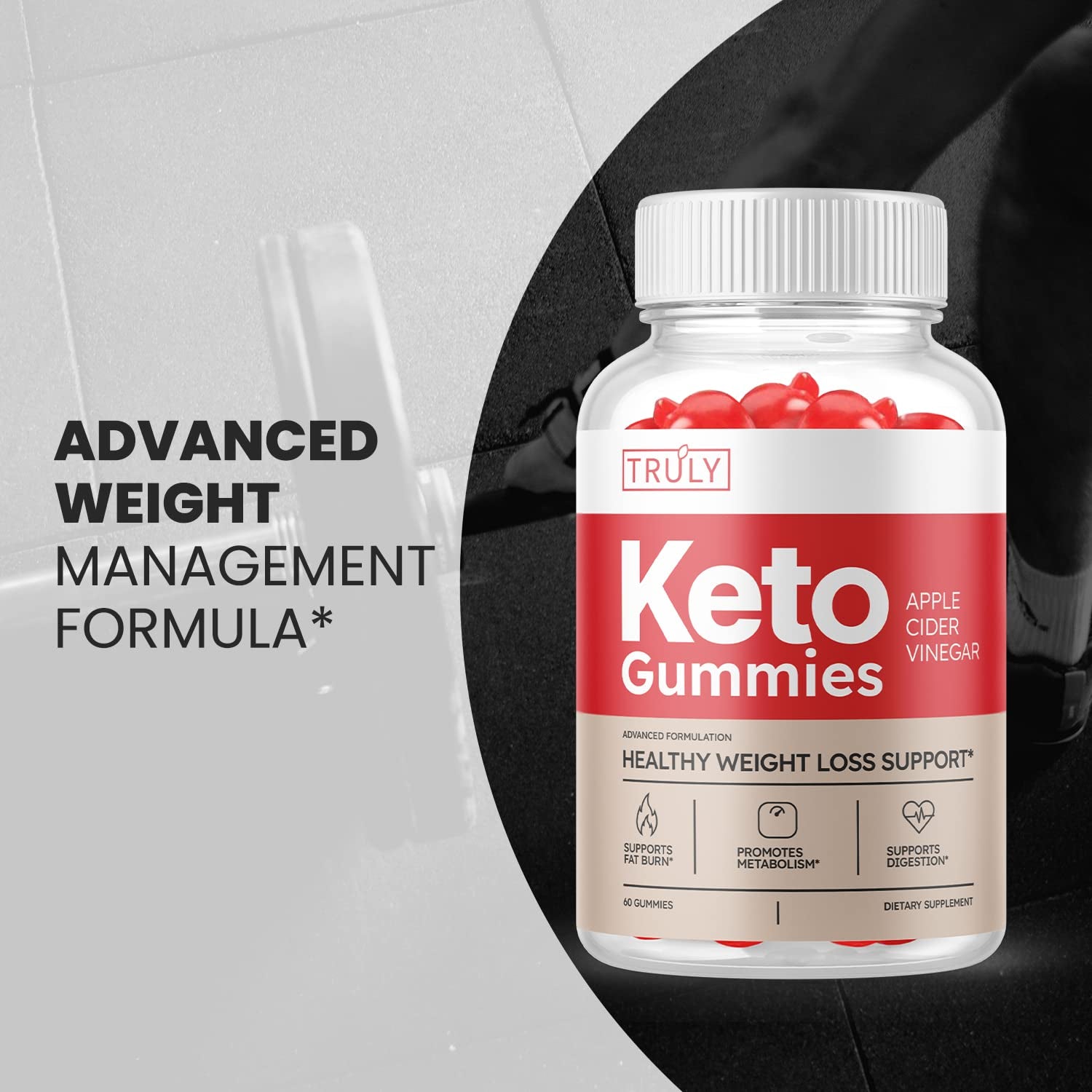 Truly Keto Gummies, Truly Keto ACV Gummies (3 Pack)