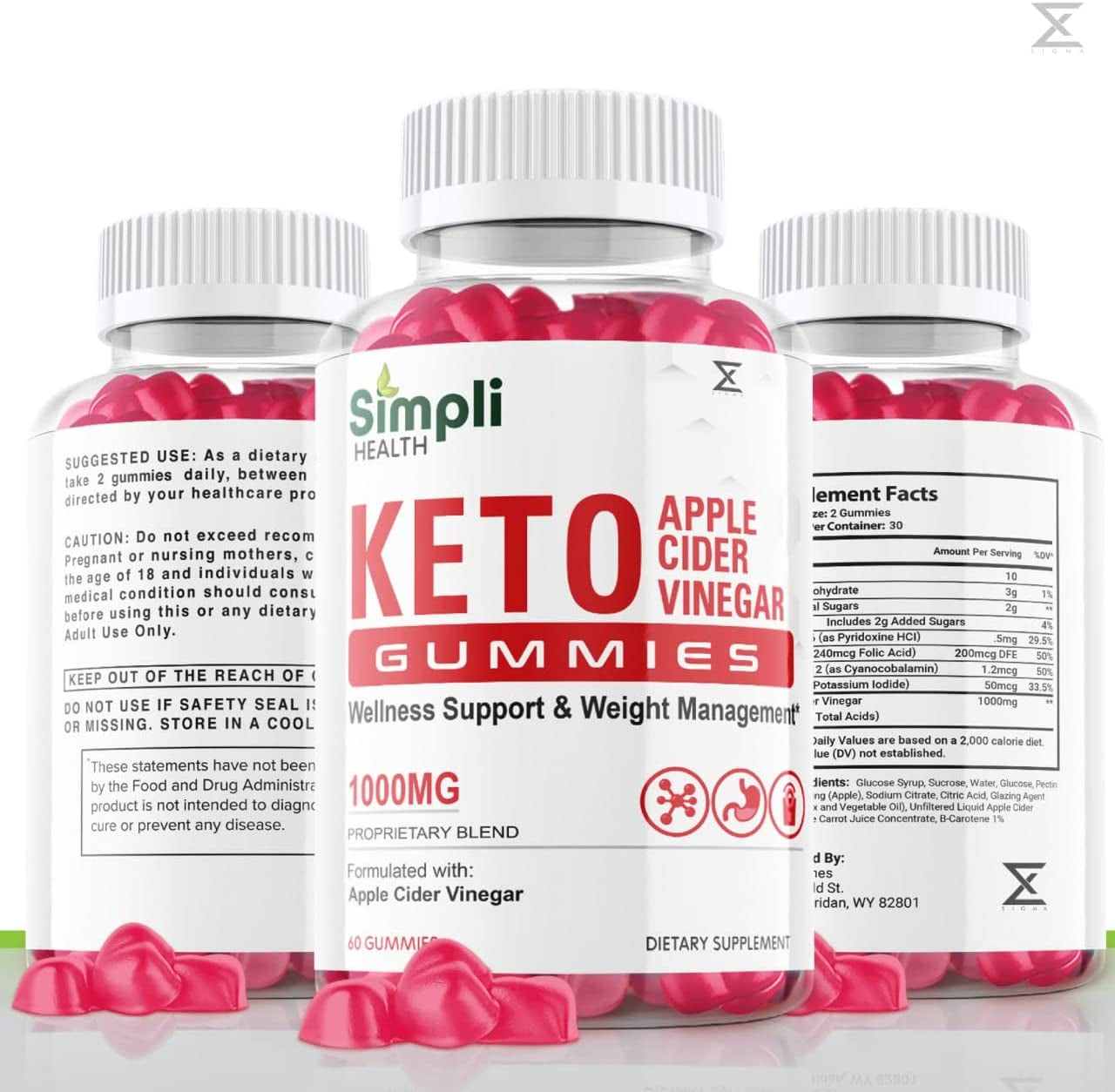 (2 Pack) ACV Ketosis Simpli Health, Simpli ACV Ketosis Gummies, Simpli ACV Ketosis AVC ACVT Ket Gummies, Simpli ACV Kato Simplihealth ACV Kero Gummies, Simply AC plus ACT Acc Gummis (120 Gummies)