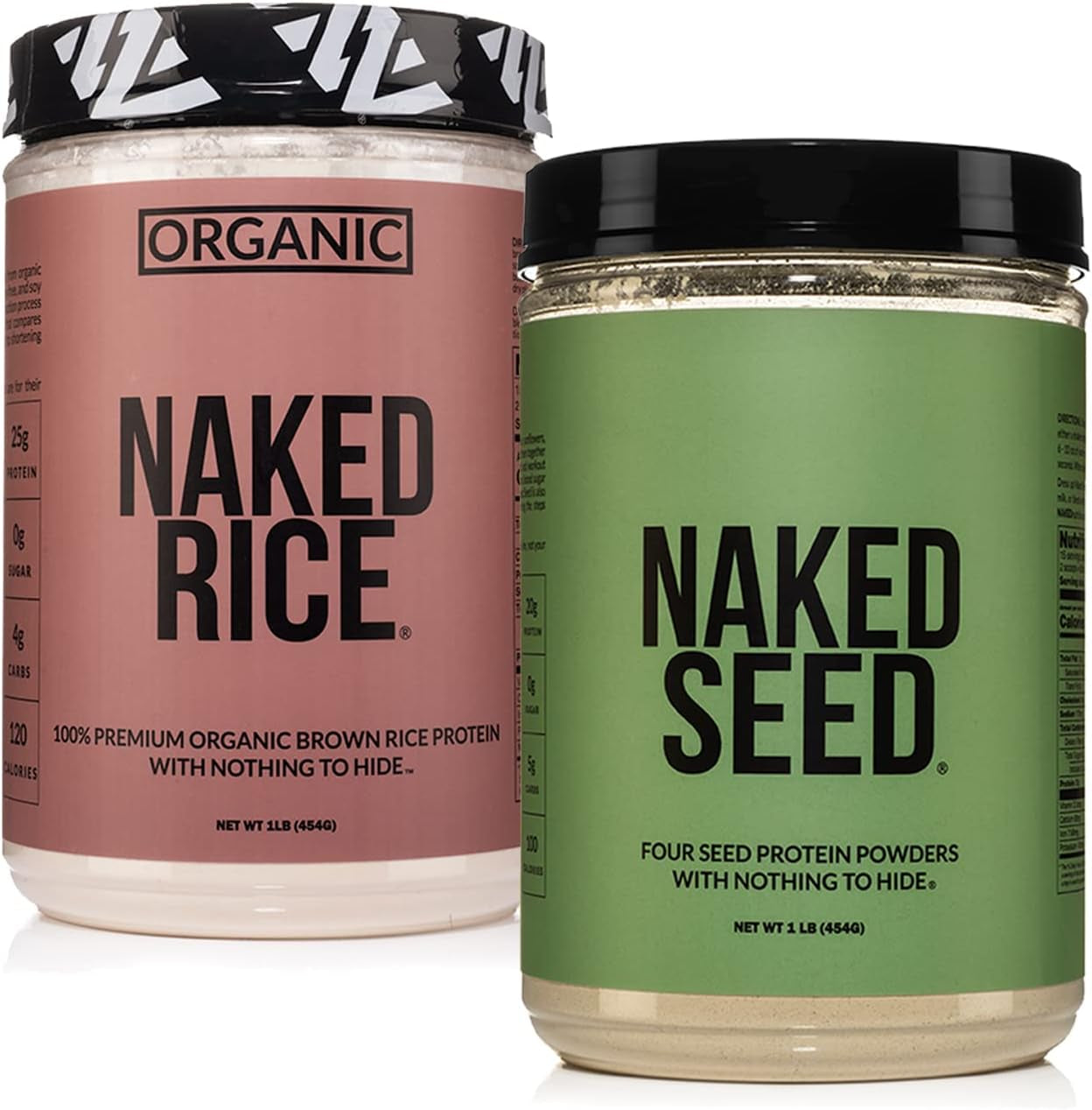 Vegan Protein Bundle: Naked Seed and 1LB Naked Rice