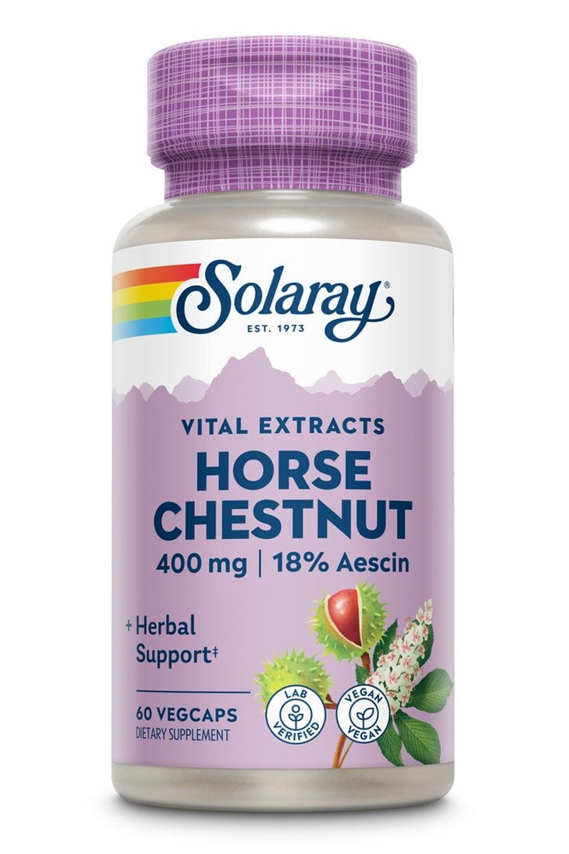 Solaray Horse Chestnut Seed Extract -- 400 Mg - 60 Vegcaps