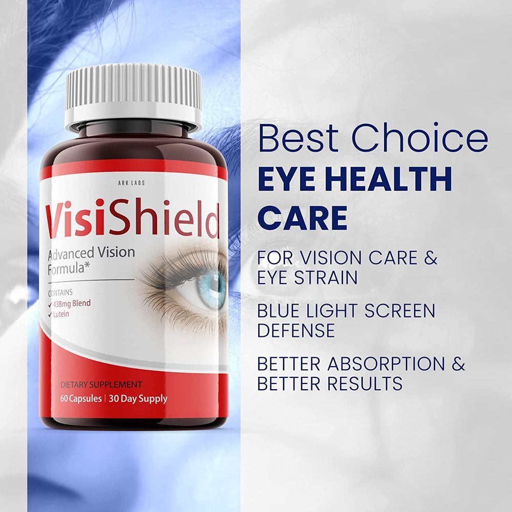 (3 Pack) Visishield - New Advanced Revolutionary Vision Matrix Formula - Supports Healthy Vision - Supplement for Eyes Sight - 180 Capsules