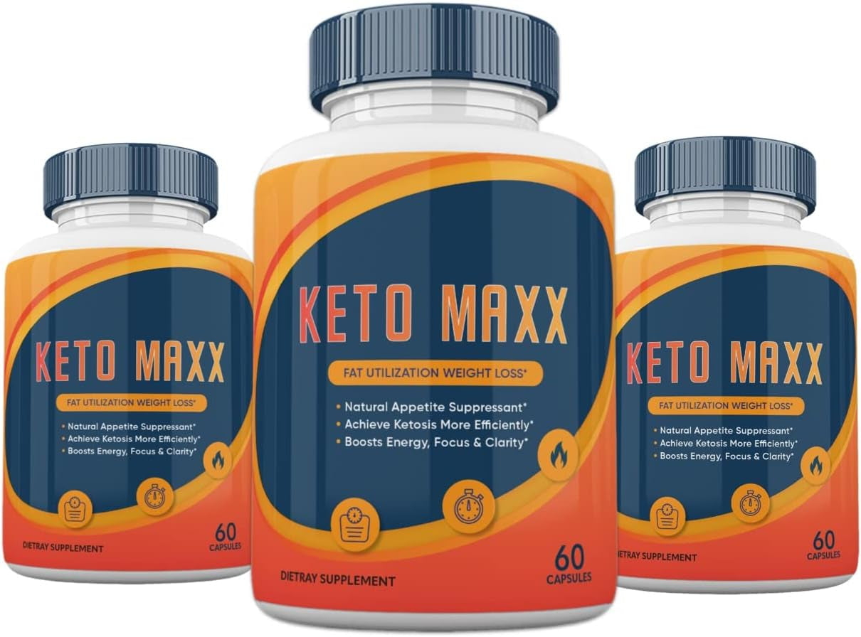 (3 Pack) Keto Maxx Advanced Ketogenic Formula, 180 Count, 3 Months Supply