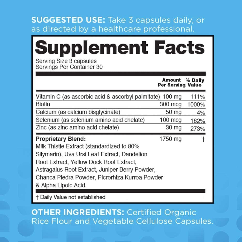 Nbpure Liver Fend Liver Detox & Milk Thistle 90 Ct, Mag O7 Oxygen Digestive System Cleanser Capsules 90 Ct, Enzybiotic Probiotic Digestive Enzyme 60 Ct & Vitamin D Liquid Vitami D3 Spray Bundle