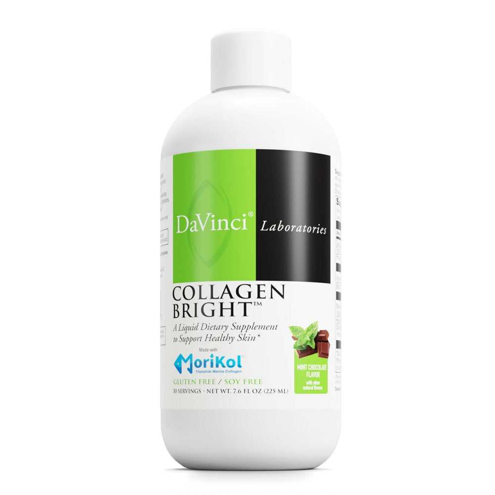 Davinci Laboratories - Collagen Bright - Gluten-Free, Soy-Free, Liquid Dietary Supplement - 30 Servings - 7.6 Fl Oz