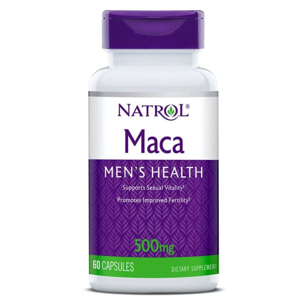 Natrol Maca Capsules, 500 Mg, 60 Ct