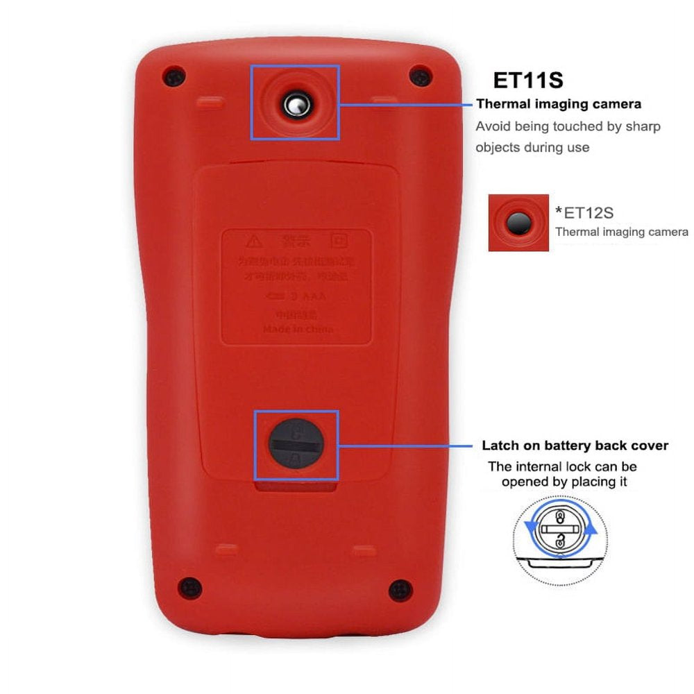 Diymore 2 in 1 Thermal Imager Multimeter 2.8'' Touch Screen IR Thermal Camera Multimeter