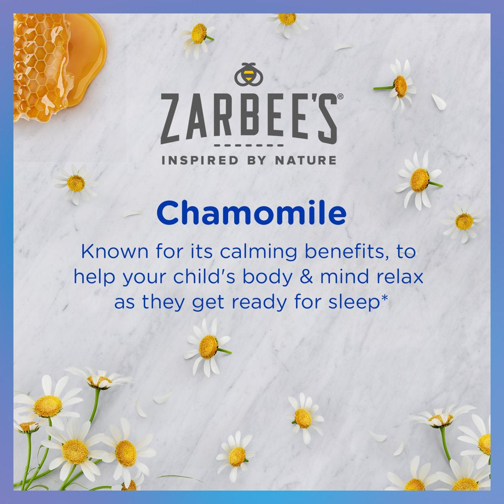 Zarbee'S Gentle Bedtime - Melatonin Free - Natural Chamomile, Honey & Lemon, 4Oz