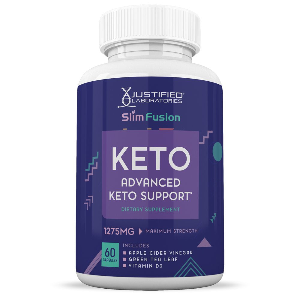 (10 Pack) Slim Fusion Keto ACV Pills 1275Mg Alternative to Gummies Dietary Supplement 600 Capsules