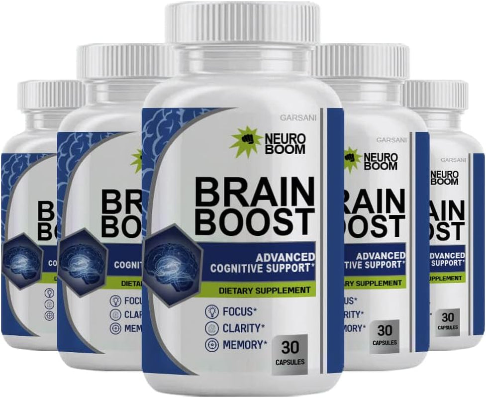 Neuro Boom Brain Boost - Neuro Boom Nootropic (5 Pack)