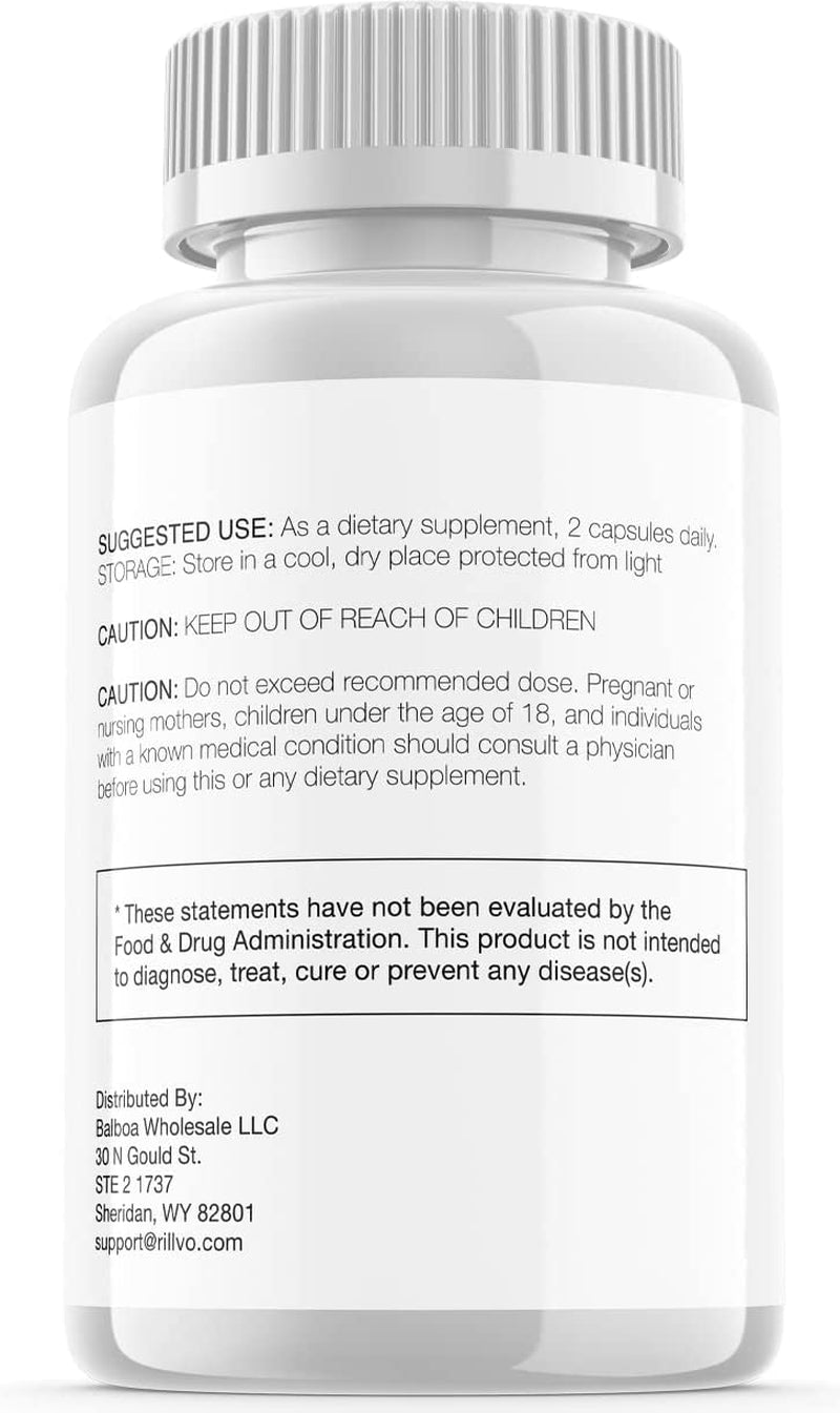 Rillvo (5 Pack) Slim Science Keto Pills Weight Management Support (300 Capsule)