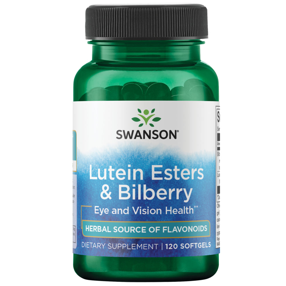 Swanson Lutein Esters and Bilberry 120 Softgels