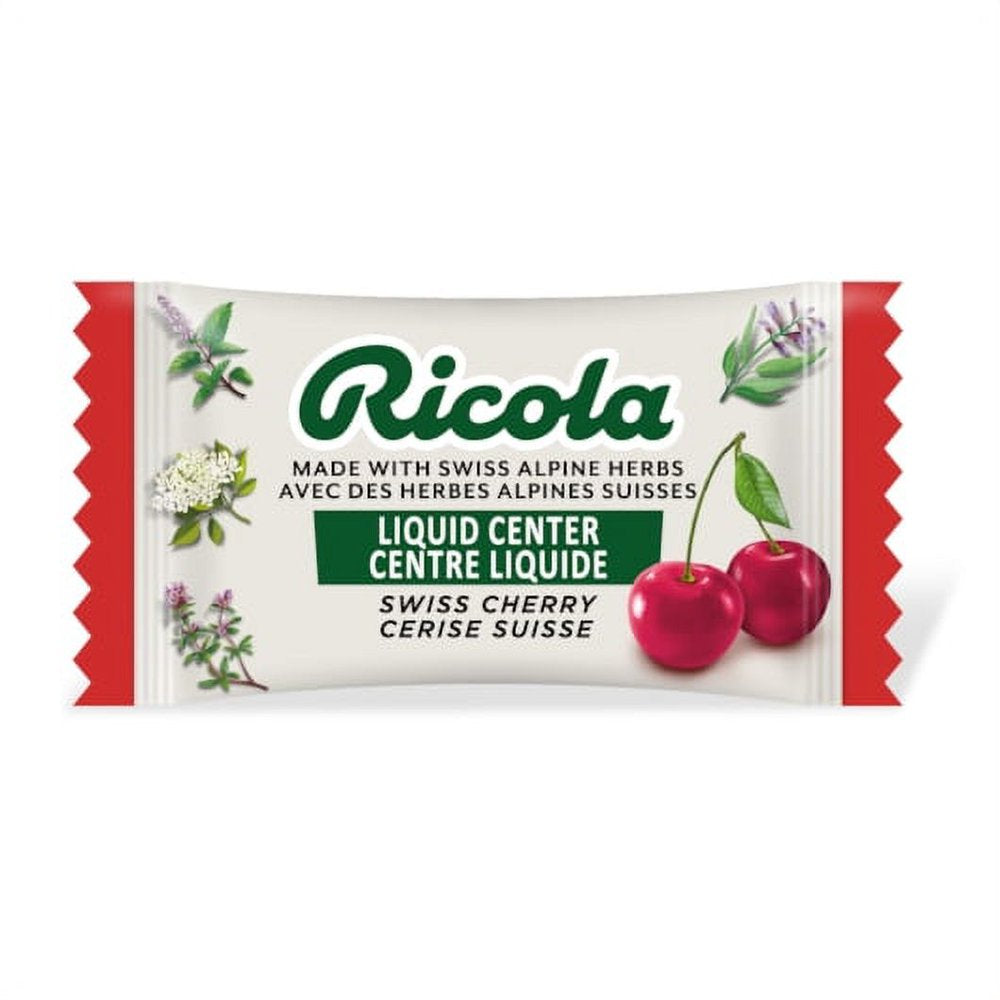 (Price/Case)Ricola 3000216 Max Swiss Cherry Throat Care, 34 Count